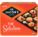 Jacob's Biscuits for Cheese, The Selection, 8 Varieties 900g