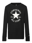 Converse Essentials Long Sleeve Tee Black Converse