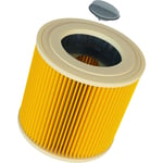 Csparkv - 1 pièce Filtre à cartouche compatible avec Karcher MV3、MV2、A2004、A2054、A2204、A2656 Wet & Aspirateurs à sec