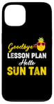 Coque pour iPhone 13 Funny Teacher Last Day Of School Goodbye Leçon Plan Summer