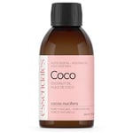 Essenciales - Huile végétale de Noix de coco (Cocos nucifera), 200 ml | 100% Pure et Naturel - 1ère Pression à froid