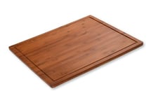 Kesper | Couvre-plaque de cuisson, matériau : bambou, dimensions : 56 x 50 x 4 cm, couleur : marron | 59599 13