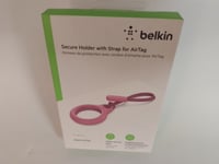 Belkin F8W974bt PNK, Case, Pink, Key finder case, Scratch resistant, AirTag,