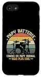 Coque pour iPhone SE (2020) / 7 / 8 Papy Batterie Retro Humour Cadeau Musicien À La Batterie