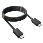 LEVELHIKE Câble HDMI officiel PS5 pour console PlayStation 5 – Câble HDMI 2.1 ultra haut débit, résolution 4K jusqu'à 120 Hz certifié et 8K HDR & VRR & ALLM – Qualité OEM d'origine (1,5 m)