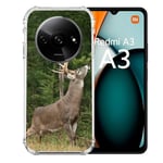 Cokitec Coque Renforcée pour Xiaomi Redmi A3 Chasse Cerf