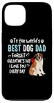 iPhone 13 St Bernard Best Dog Dad Valentines Day Funny Puppy Case