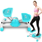 Kays Swing Stepper Fitness Step Machine Indoor Mini Stepping Machine Low Noise Slimming Pedal Machine Sports Body-Building Device (Color : Blue)