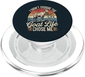 Goat Life Chose Me Funny Goat Owner PopSockets PopGrip for MagSafe