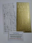 1cm Script On Your Wedding Day Have & Hold Hearts Rings Peel Off Stickers Craft