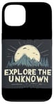 iPhone 13 Explore the Unknown at Night with Cool Forest and Moon Case