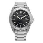 Citizen Men's Analog Analogue Watch with Titanium Strap AW1840-50E