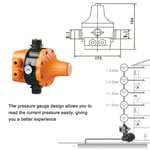 220 V-240 V 1.1KW pompe &agrave; eau pressostat automatique IP65 maison pompe domestique pressostat &eacute;lectronique