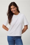 Gina Tricot - T-shirt Basic Tee - Vit