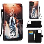 Apple iPhone 13 Mini Designer PU Case Cat&amp;Tiger