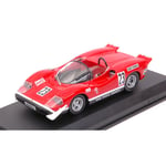 ABARTH 2000 S N.23 14th SILVERSTONE 1969 ED SWART 1:43 Best Model Die Cast