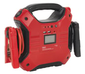 Sealey Jump Starter Power Pack Lithium-ion Phosphate (LiFePo4) 12/24V 1200/600 P