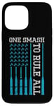 iPhone 13 Pro Max One Smash to Rule All Game Player USA Flag Case