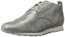 Hassia Barcelona, Weite H, Chaussures à Lacets Femme, Silver (Smoke), 38.5 EU