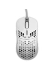 G-Wolves Hati Gaming Mouse - White/Grey Matte - Gaming mus - Optisk - 6 - Hvit