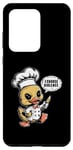 Coque pour Galaxy S20 Ultra Chef Cook Duck – Dictons humoristiques mignons graphiques sarcastiques humoristiques