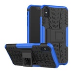 Apple iPhone XS Max Heavy Duty Case Blue