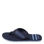 Tommy Hilfiger Men Flip-flops Sporty Beach Sandal, Blue (Desert Sky), 40