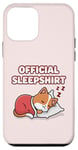 iPhone 12 mini Official Sleep Apparel Cute Kawaii Cat Sleeping Case