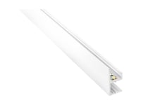 Barthelme 62399531_9010 Bardolino Muro Led-Profil Aluminium (L X B X H) 1000 X 18,4 X 37,3 Mm 1 M