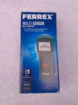 Ferrex Multi Sensor 9V Stud Pipe Power Line Detector with Depth Gauge New