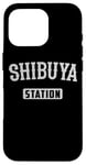 Coque pour iPhone 16 Pro Shibuya Gare de Tokyo Souvenir du Japon