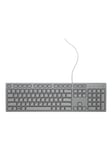 Dell KB216 USB Wired Keyboard German - Tastatur - Tysk - Grå