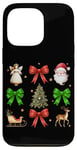 iPhone 13 Pro Christmas Cheer Angel Santa Tree Sleigh Case