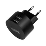 LogiLink Strømforsyningsadapter 10.5Watt Europlug (strøm CEE 7/16)