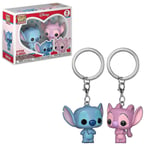 P O P! NYCKELRING: Lilo & Stitch - Stitch & Angel Typ C