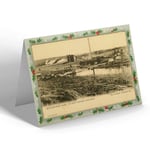 CHRISTMAS CARD Vintage Maine USA - Millinocket. The Great Northern Paper Mills