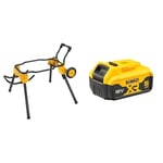 DEWALT DWE74911-XJ Rolling Table Saw Stand + DEWALT Battery