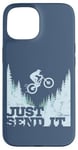 Coque pour iPhone 15 Cool DH Bike Park Enduro Vêtements VTT design pour motards