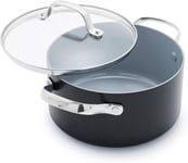 GreenPan Valencia Pro Hard Anodised Healthy Ceramic Non-Stick 20 cm / 3 Litre S