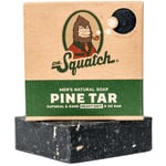 Dr. Squatch All Natural Soap Bar for Men with Heavy Grit,  Pine Tar - 5oz