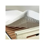 Protege matelas 140 x 190 cm molleton molly 30 blanc - 140x190cm - Blanc