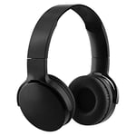 T'nB TNB Wireless Headphones, Adjustable Ultra-Lightweight Bluetooth Headphones, Stereo Sound with Built-in Microphone, Up to 8 Hours Battery Life - Black