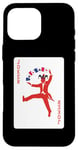 iPhone 16 Pro Max Joker Red Suits Playing Card Case