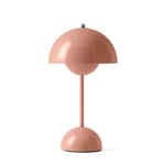 Mushroom bordslampa metall bordslampa USB kontakt - Perfet pink