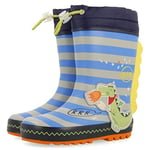 GIOSEPPO Bottes de pluie multicolores avec imprimé dragon pour fille et garçon hirm