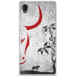 Onozo Coque TPU Gel Souple Sony Ericsson Xperia M4 Design Esprit Taureau