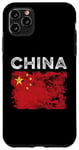 iPhone 11 Pro Max China Flag Distressed - Men Women Kids - Chinese Flag Case