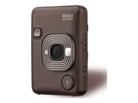 Fujifilm Instax Mini Liplay - Digitalkamera - Kompakt Med Øyeblikkelig Bildeskriver - Bluetooth - Deep Bronze