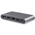 0065030878746 StarTech.com USB C Dock - 4K Dual Monitor DisplayPort - Mini Lapto