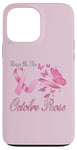 Coque pour iPhone 13 Pro Max Ruban rose octobre pour la sensibilisation au cancer du sein